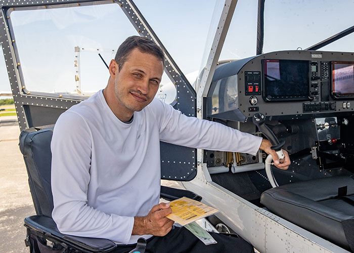 Austin Trzop SIU Able Flight